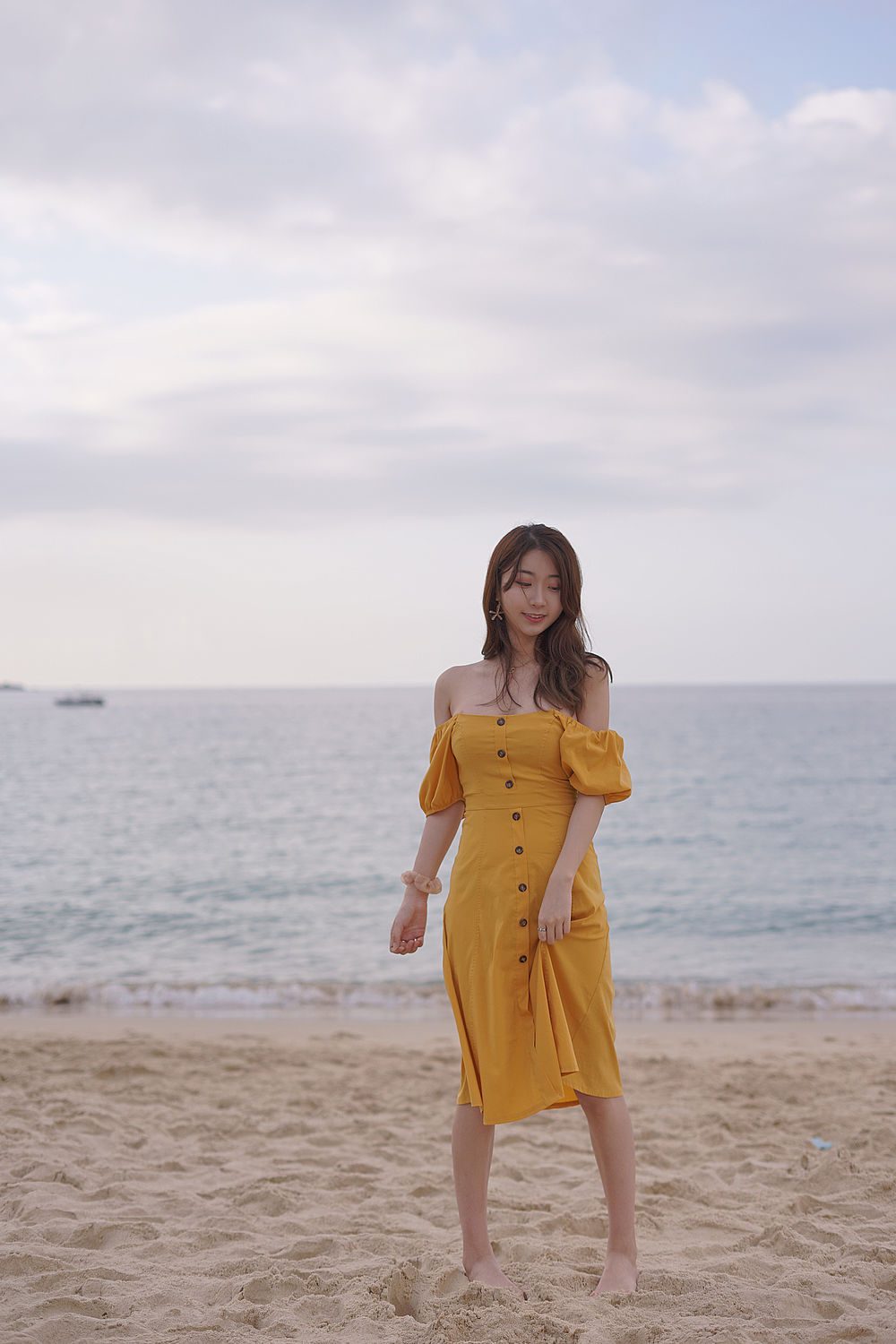 图片[2]-No.051-海岛之旅真爱版 – 黄色连衣裙 [19P]