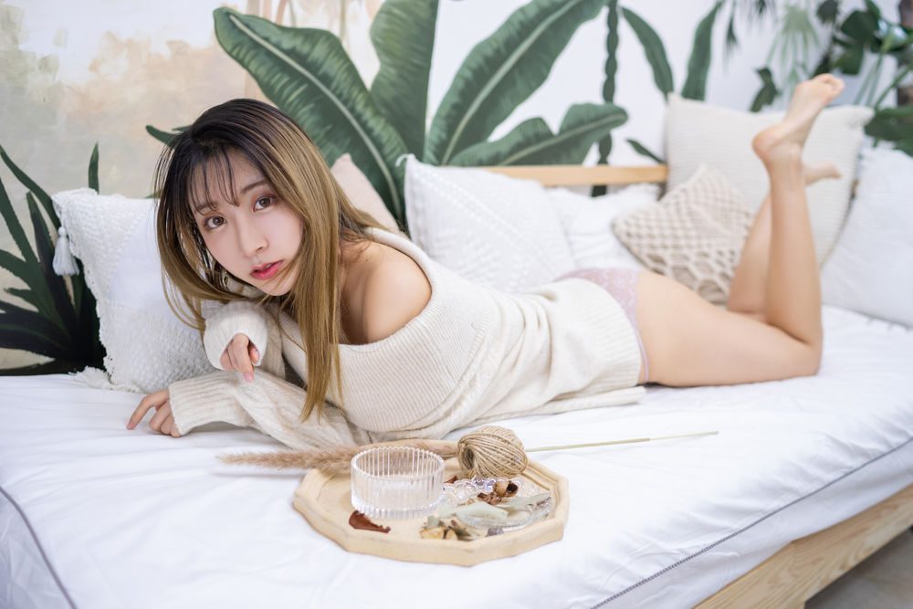 图片[2]-No.027-白色毛衣 [12P]