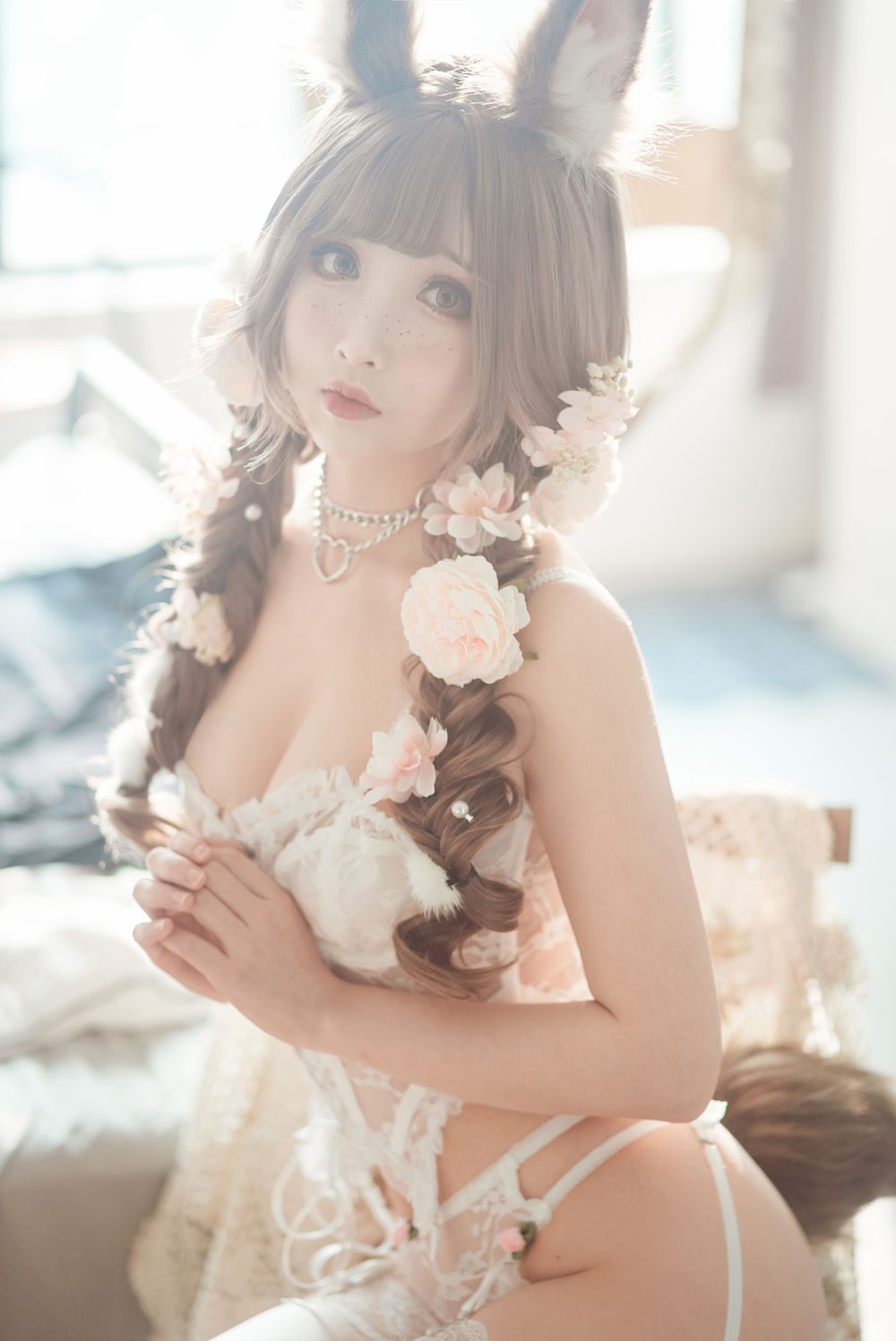 图片[2]-No.067-花涧兔 [44P 8V]