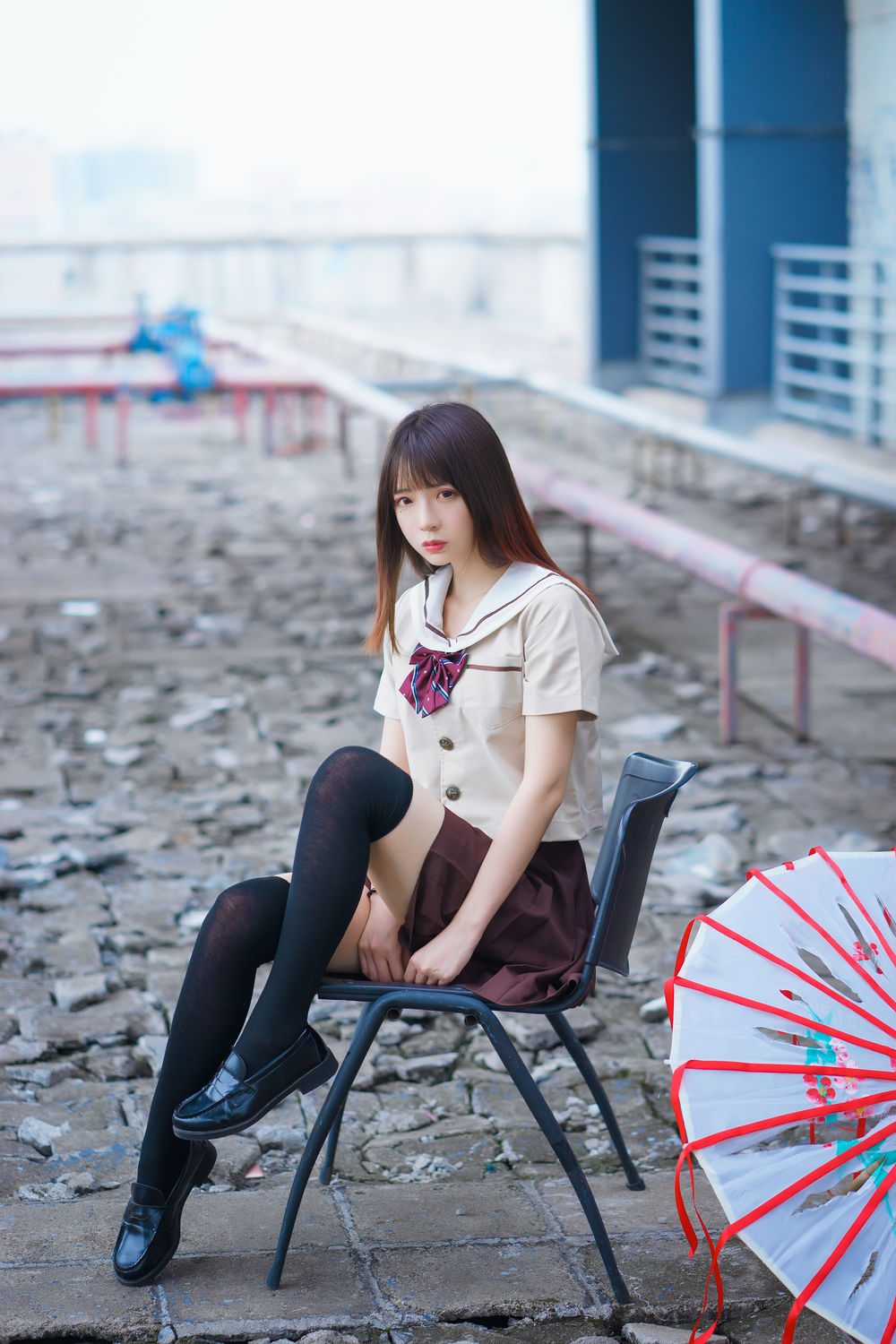 图片[2]-No.017-丝袜狂想曲(伞) [42P]