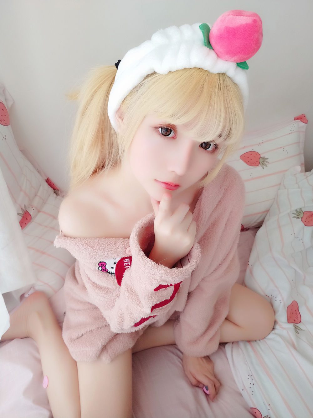 图片[3]-No.001-粉红泡泡包 – 桃味KITTY [16P]