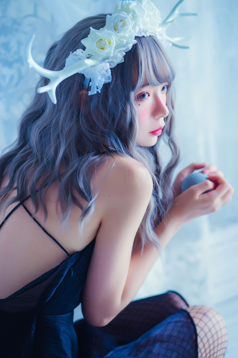 图片[2]-No.038-黑裙网袜 [25P]