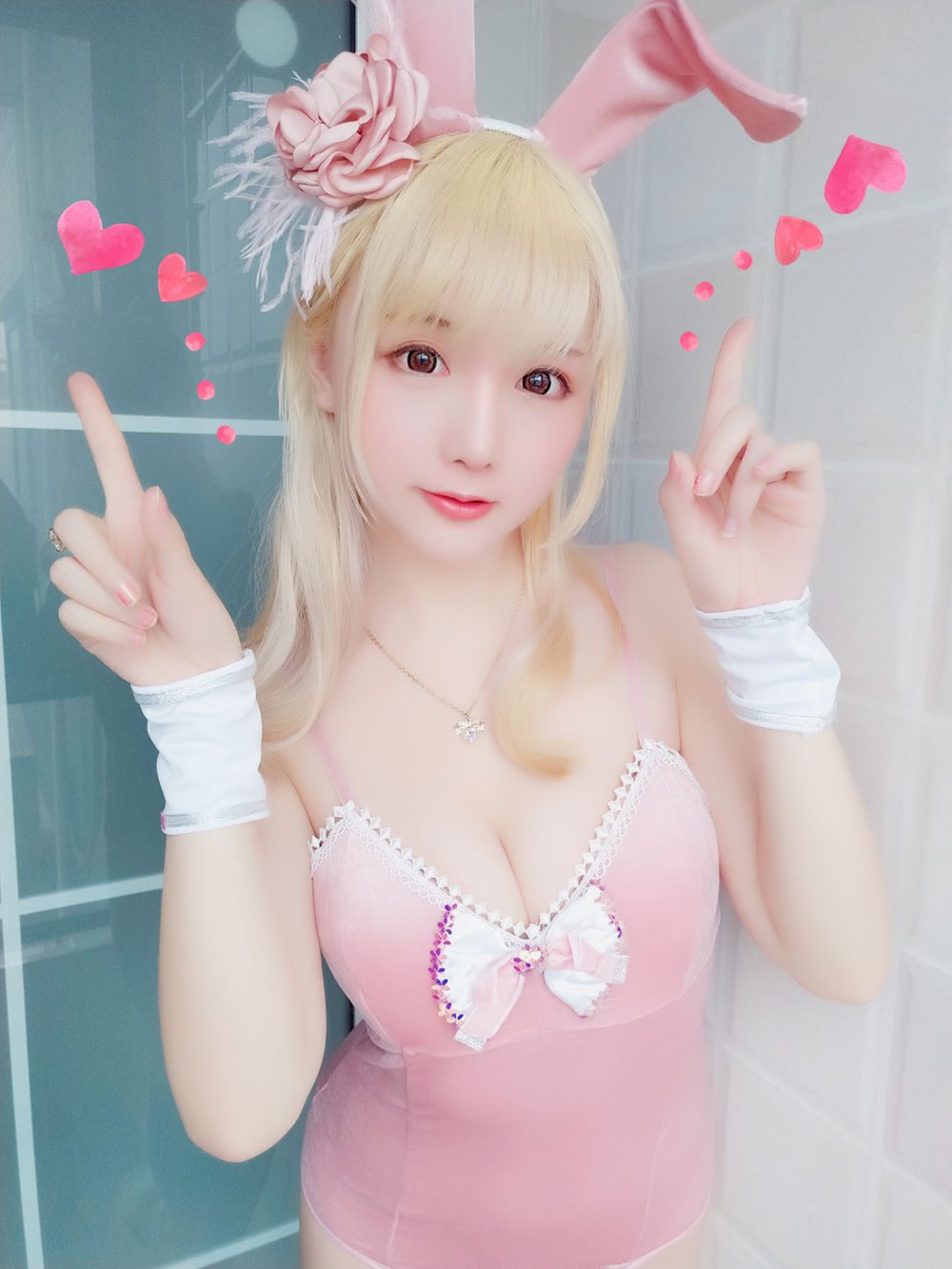 图片[2]-No.001-粉红泡泡包 – PINK兔女郎 [31P]
