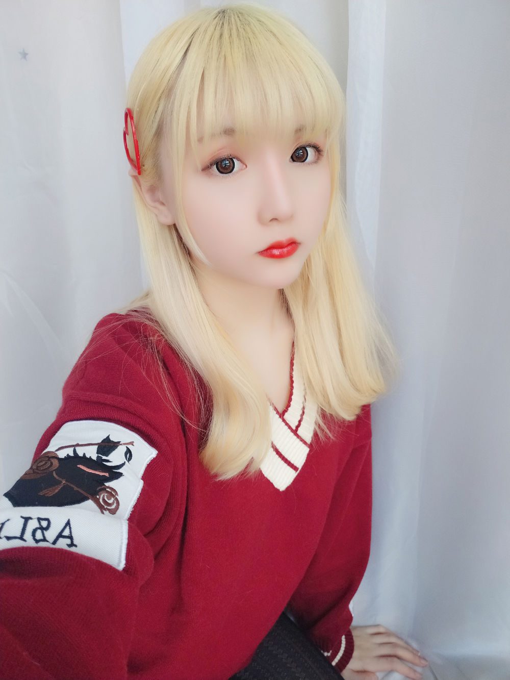 图片[2]-No.008-玫瑰月光包 – 玫瑰味黑丝 [26P]