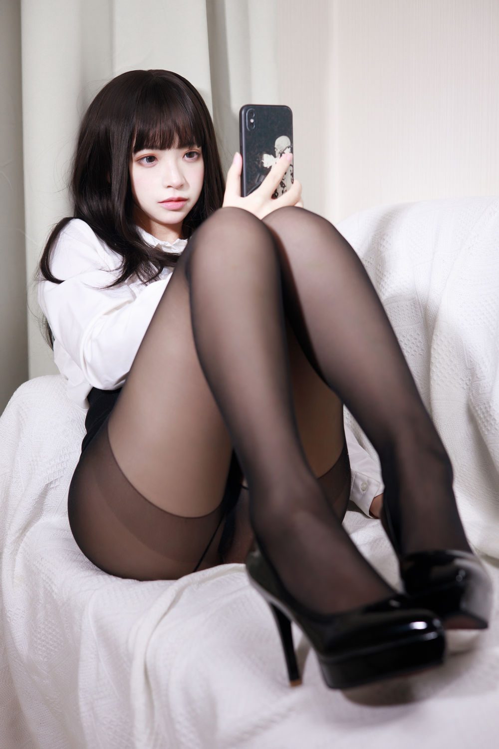 图片[2]-No.084-2022夏日限定B本 OL本 [20P 1V]