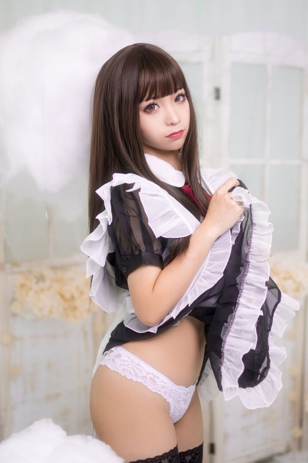 图片[2]-No.008-短透明女仆 [42P]