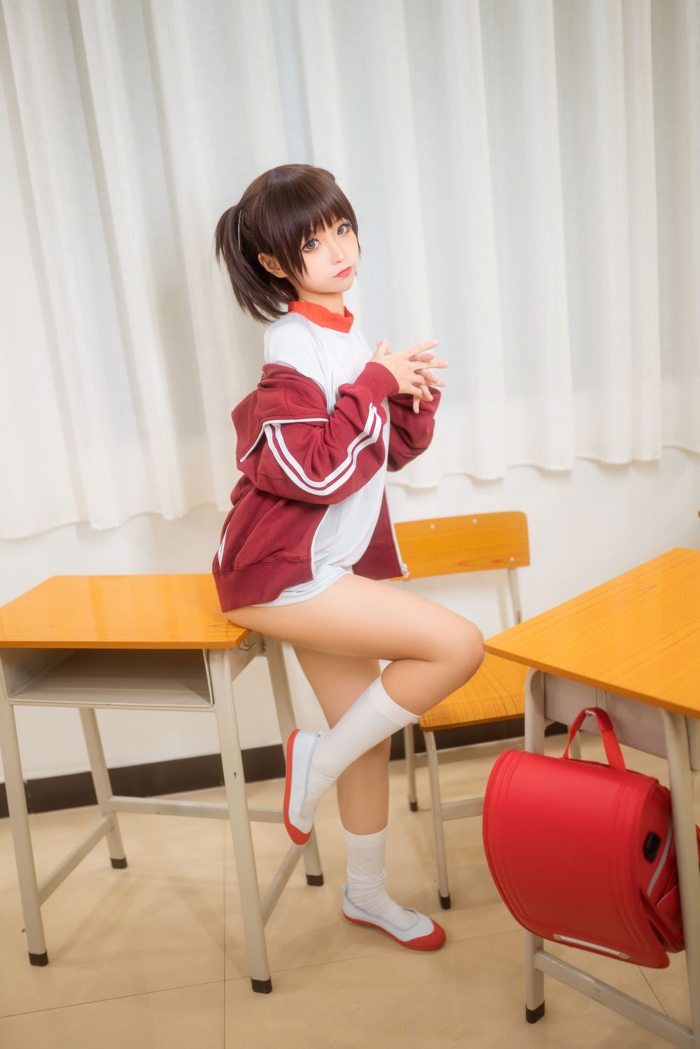 图片[3]-No.030-体操服红 [45P]