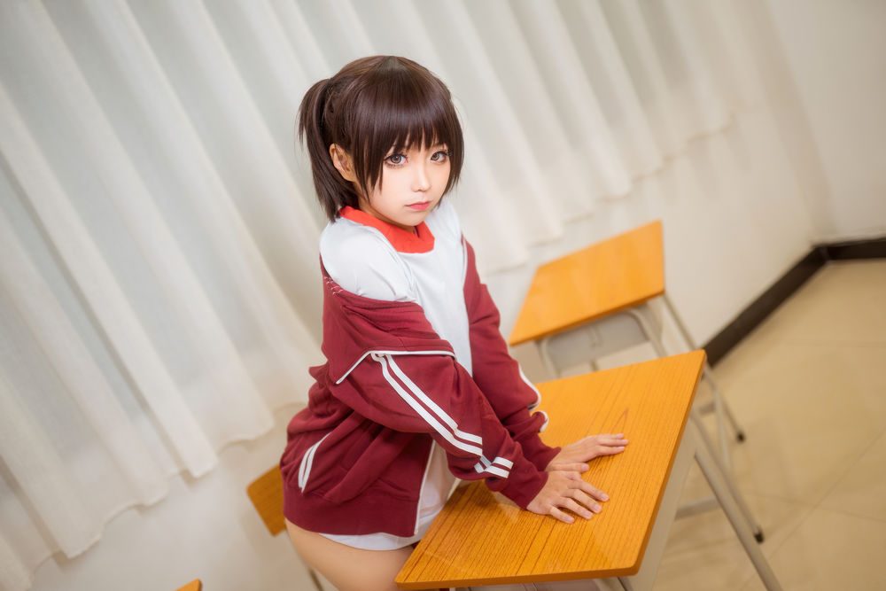图片[2]-No.030-体操服红 [45P]