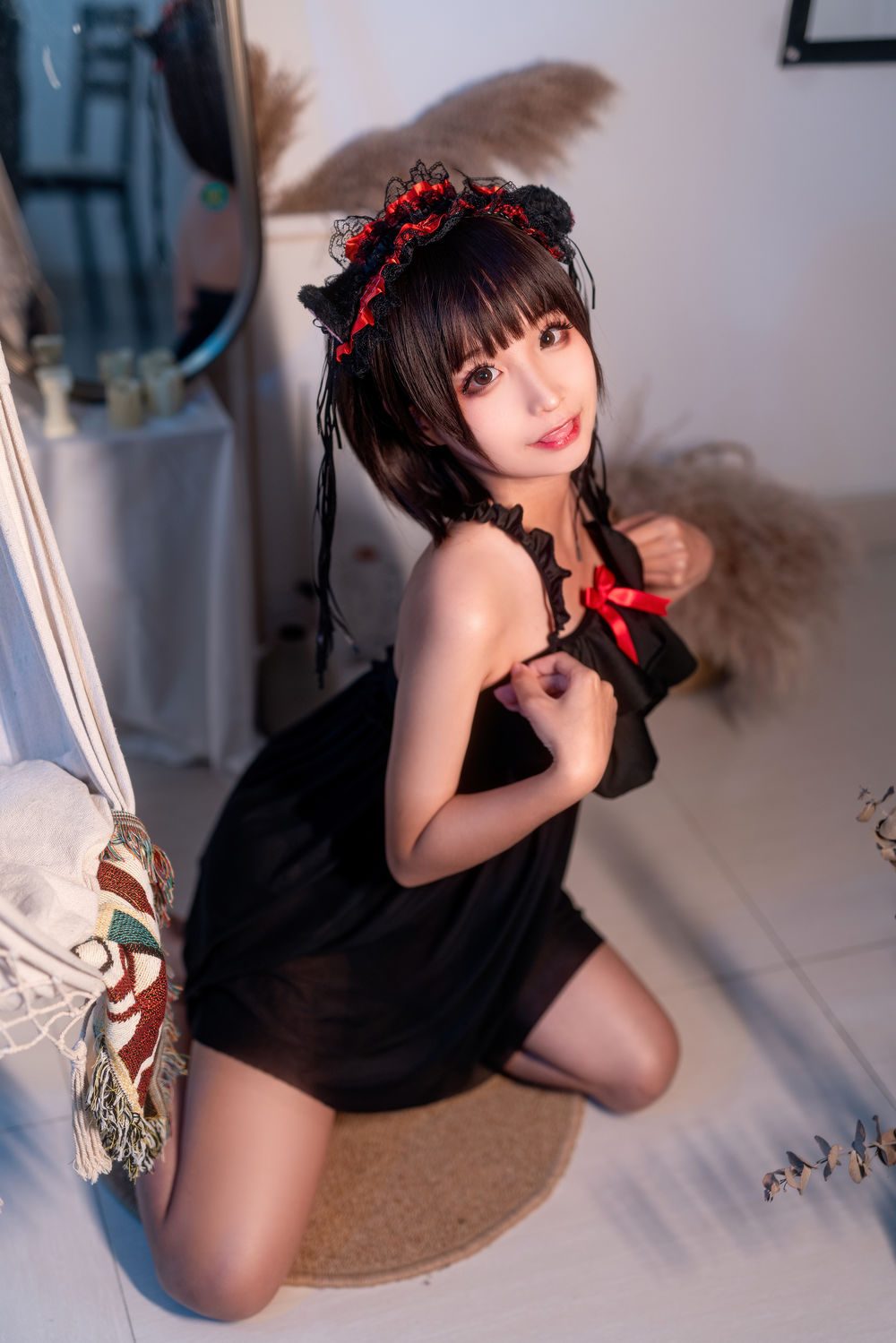 图片[3]-No.052-黑睡裙 [40P]