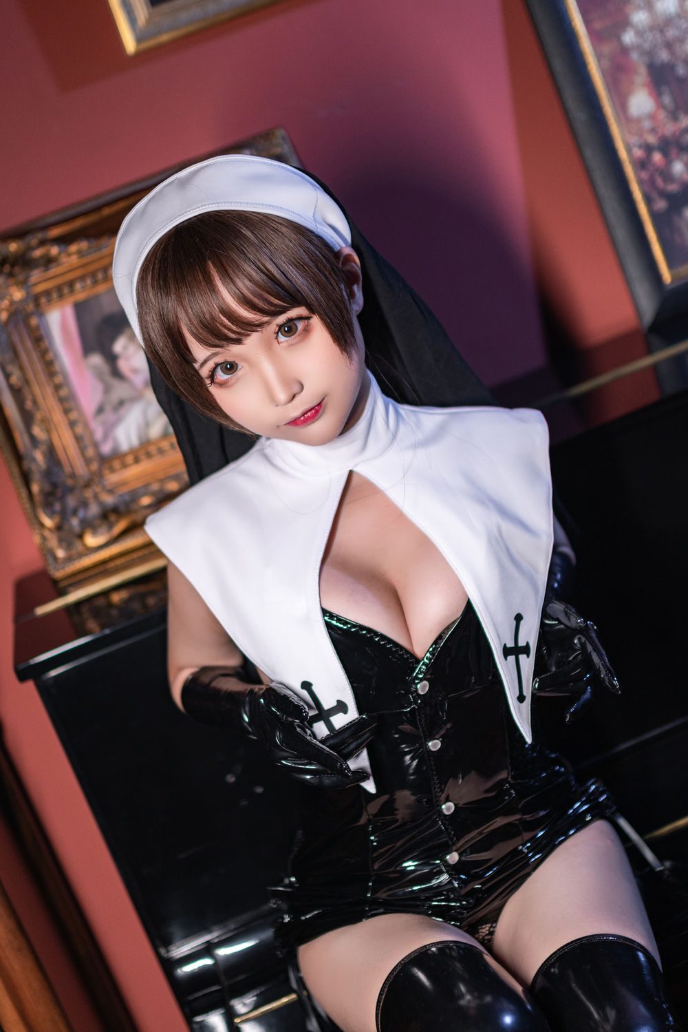 图片[3]-No.166-沫沫真爱版 魅–皮修女 [40P]