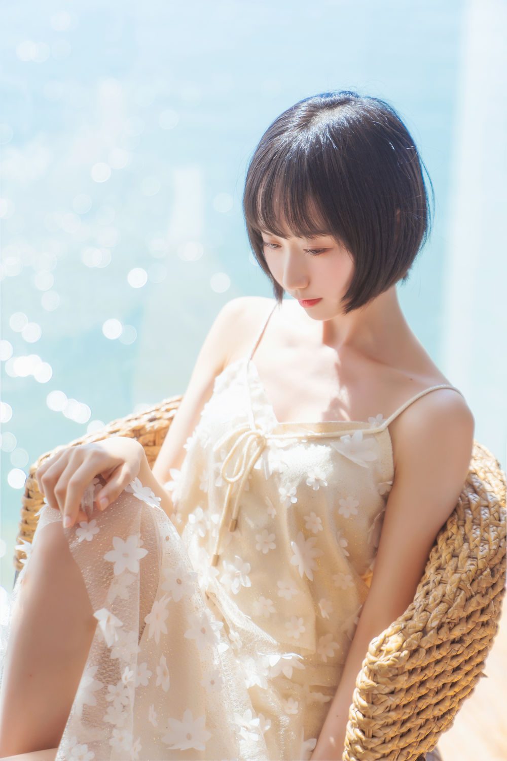 图片[2]-No.054-暖冬的海 米色裙子 [22P]