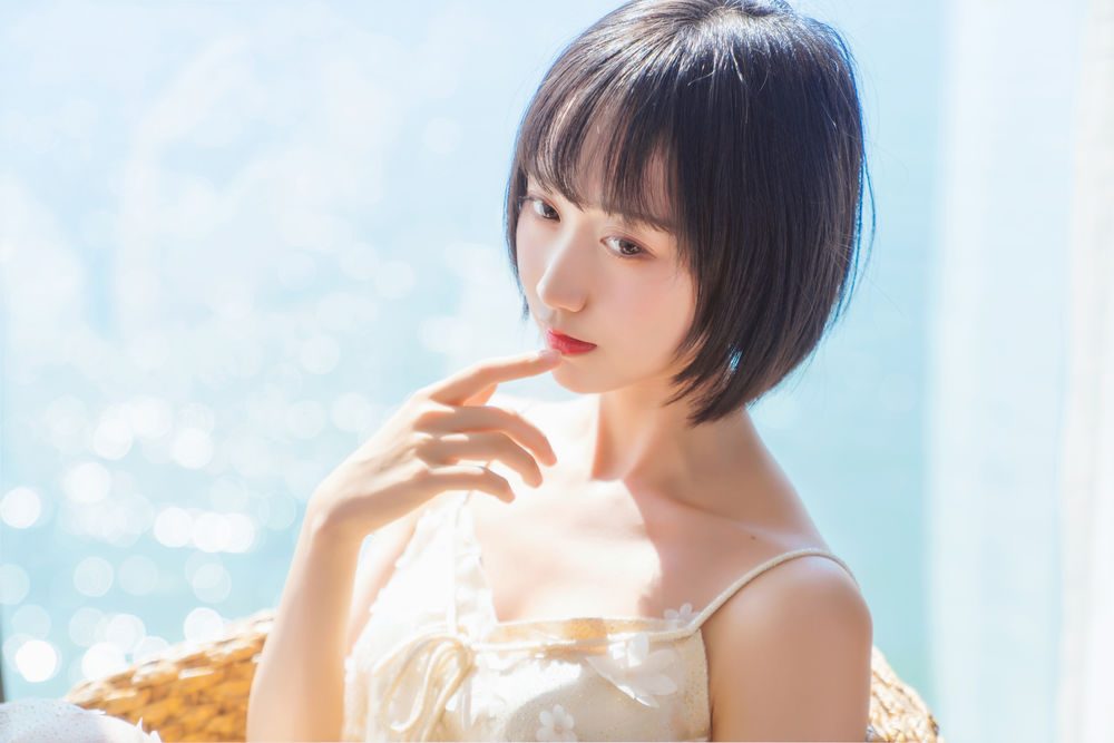 图片[3]-No.054-暖冬的海 米色裙子 [22P]