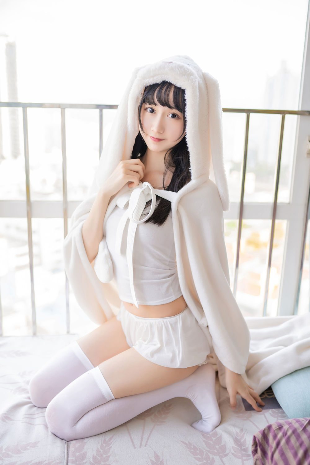 图片[2]-No.014-浴巾兔子 [42P]