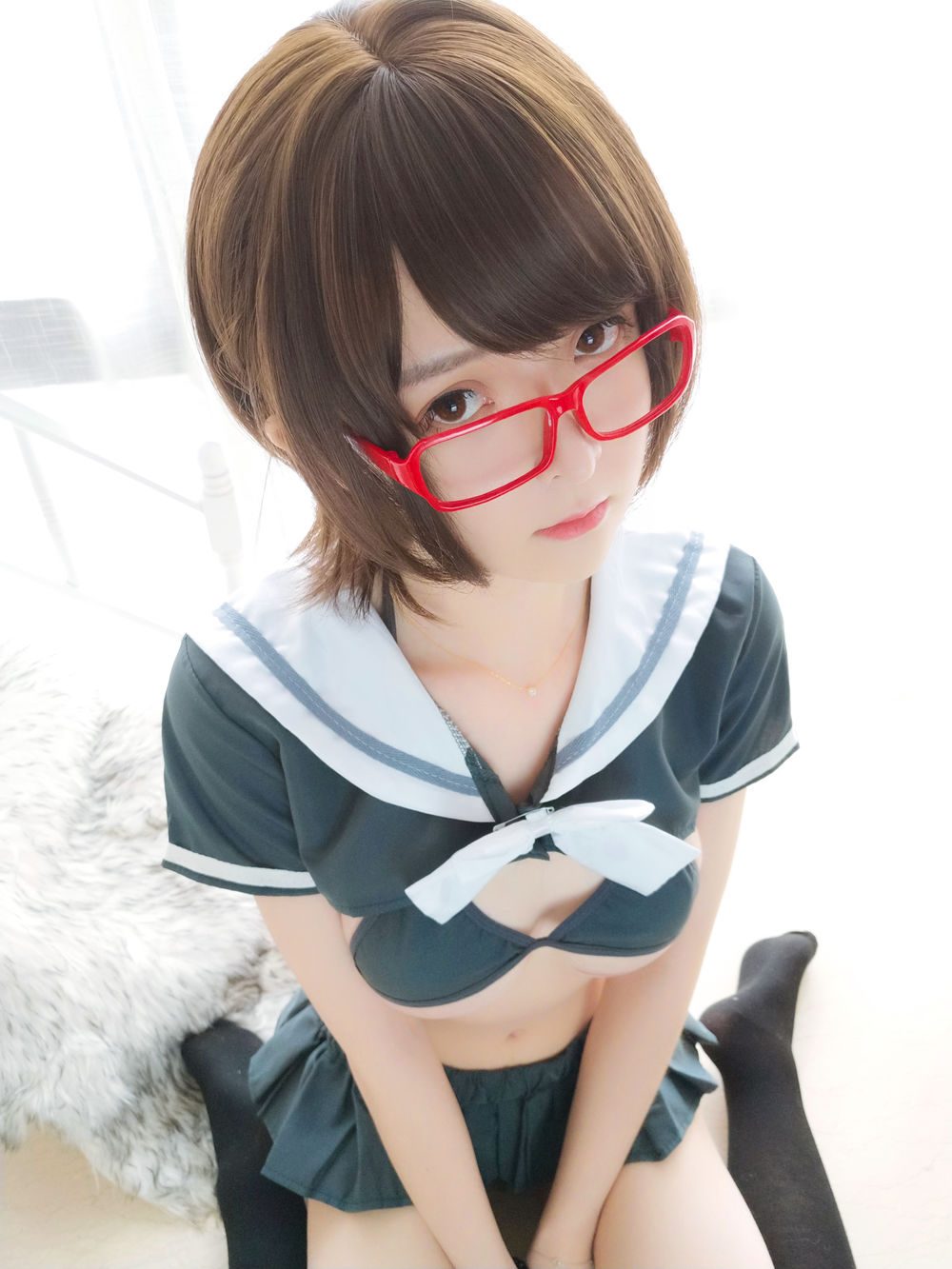 图片[2]-No.054-早安学妹 [37P 1V]