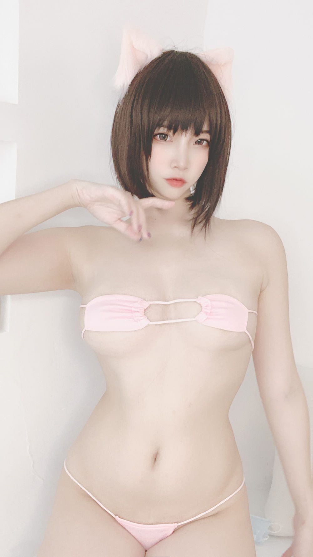 图片[2]-No.091-4月铁粉福利 猪猪比基尼自拍 [9P]