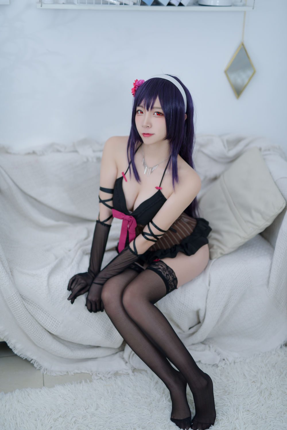 图片[2]-No.064-路人学姐睡衣 [46P]