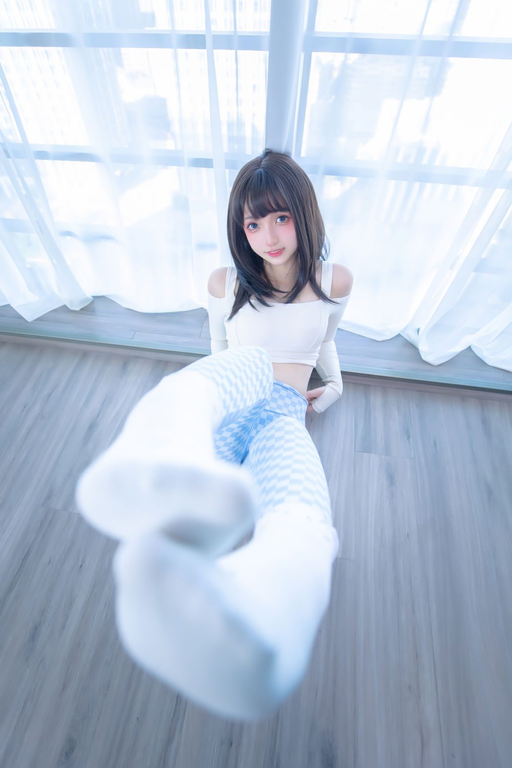 图片[3]-No.089-蓝白格 [75P]