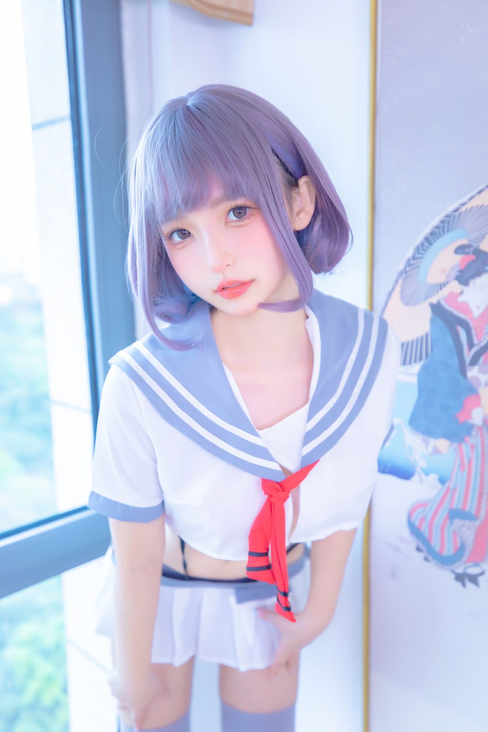 图片[2]-No.086-灰丝吊带JK [75P]