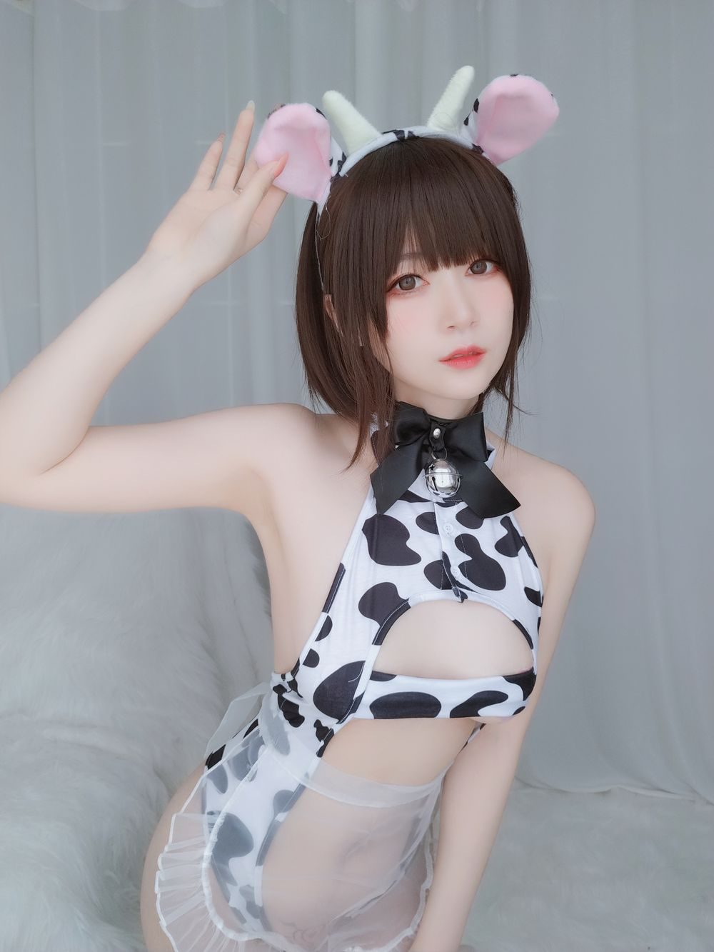 图片[2]-No.061-可爱奶牛 [100P 3V]