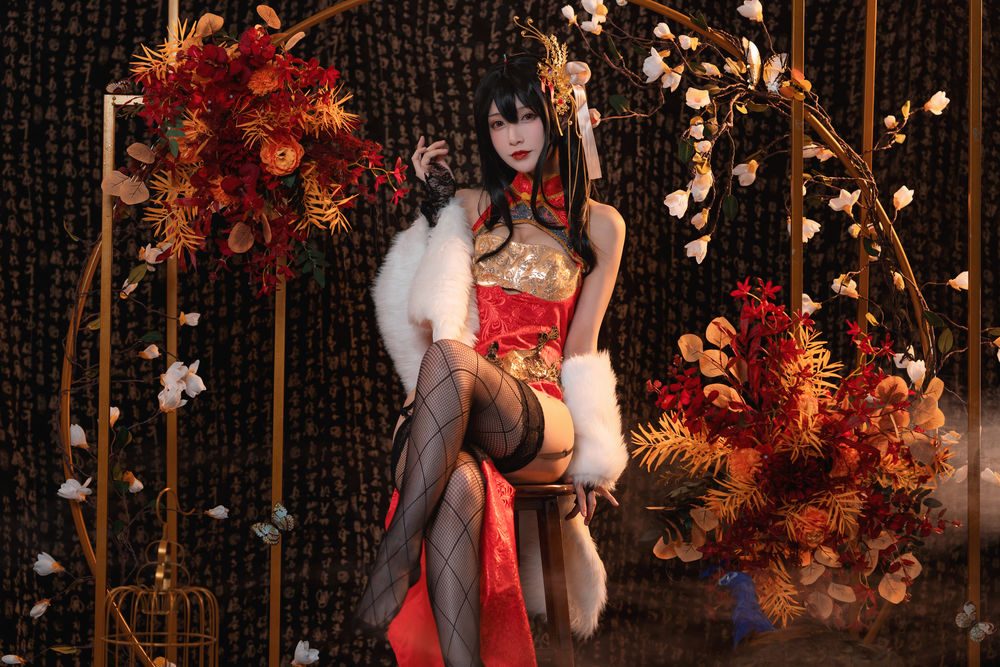 图片[3]-No.027-大凤旗袍 [30P]