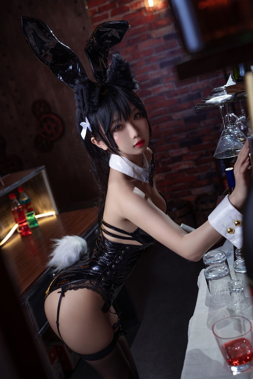 图片[3]-No.001-大狗黑色同人兔女郎 [22P]