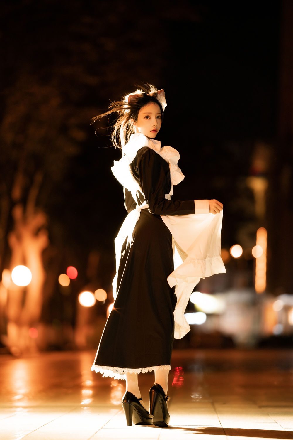 图片[2]-No.154-长裙妹抖（夜） [19P]
