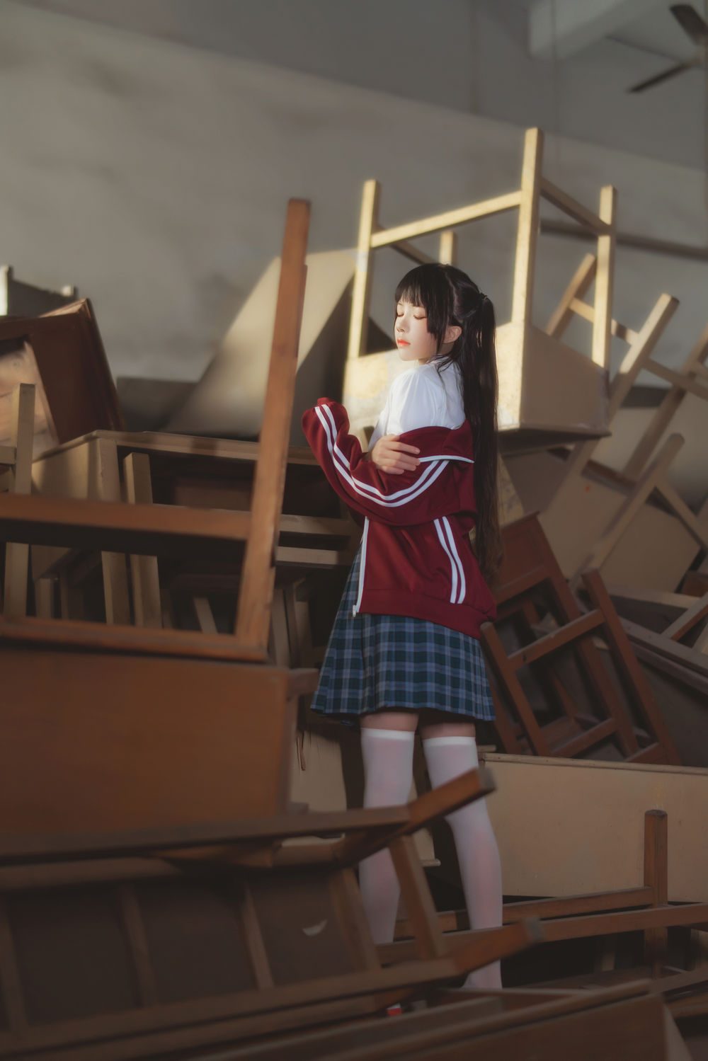 图片[2]-No.125-桜桃未熟3 废弃教室 [38P]