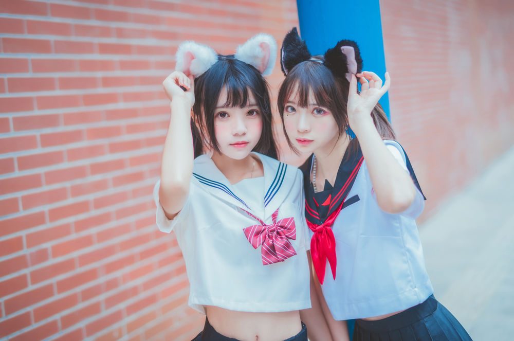 图片[2]-No.093-JK百合2 – 桜桃喵&疯猫ss [33P]