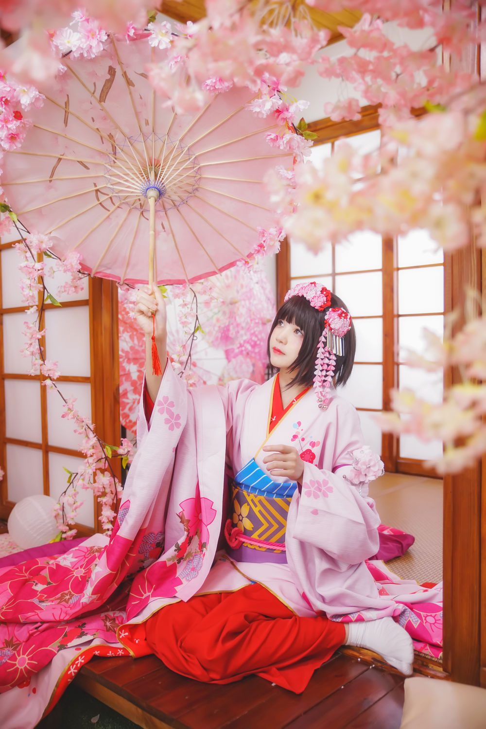 图片[3]-No.034-加藤惠 和服 [23P]