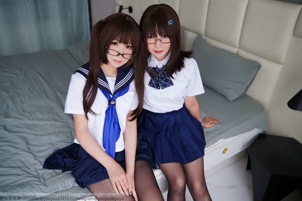 图片[2]-No.004-[Vol.10]黑絲JK制服 [110P 5V]