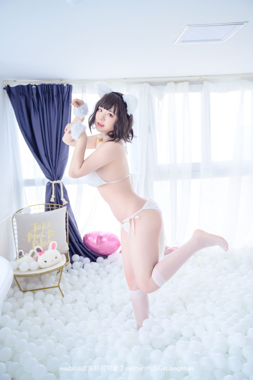 图片[2]-No.020-白猫 [50P]
