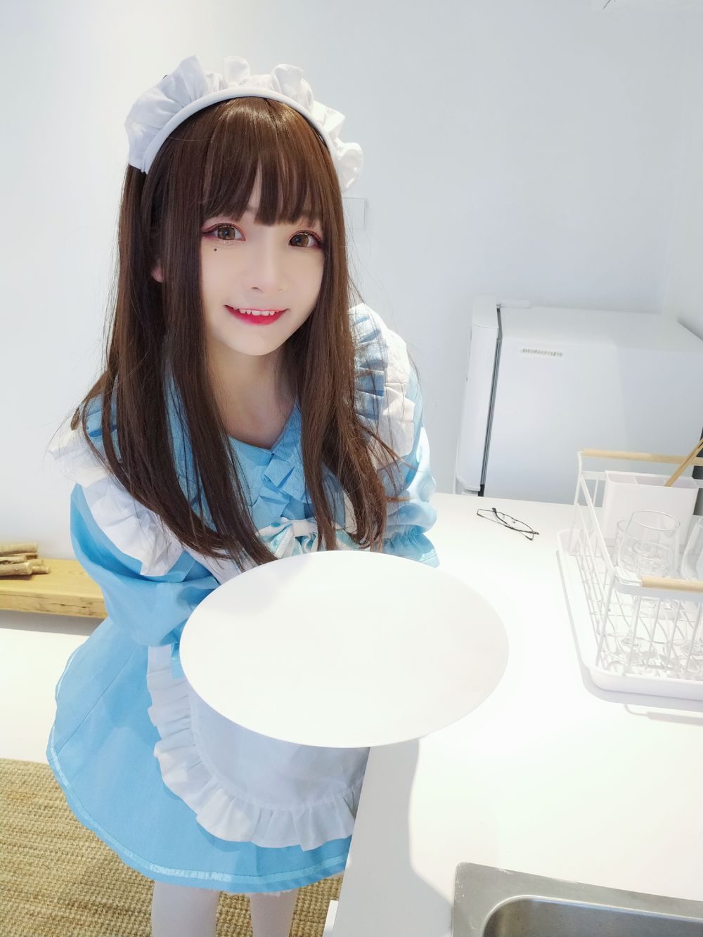 图片[2]-No.042-蓝白女仆 [19P]