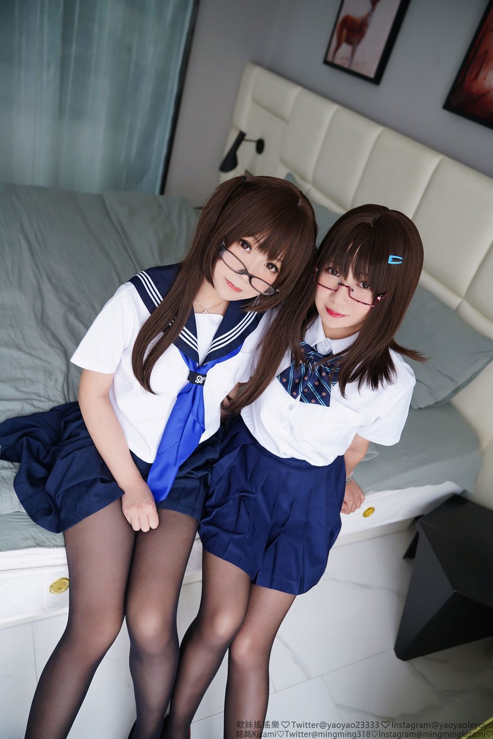 图片[3]-No.004-[Vol.10]黑絲JK制服 [110P 5V]