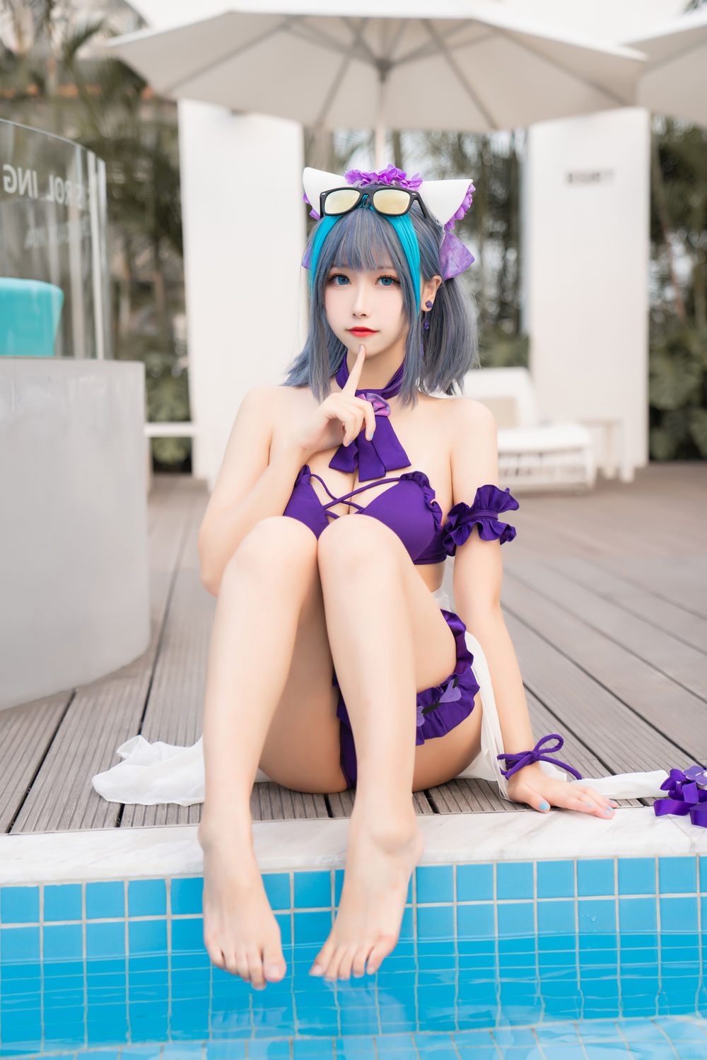 图片[3]-No.021-柴郡水着 [40P 1V]