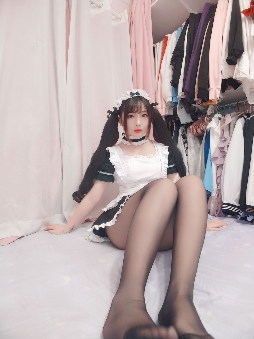 图片[2]-No.028-黑丝女仆 [49P 4V]