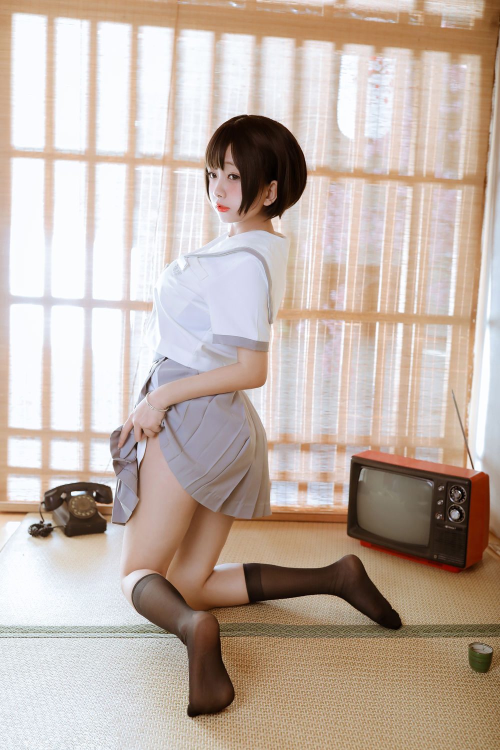 图片[2]-No.004-和风jk [40P]