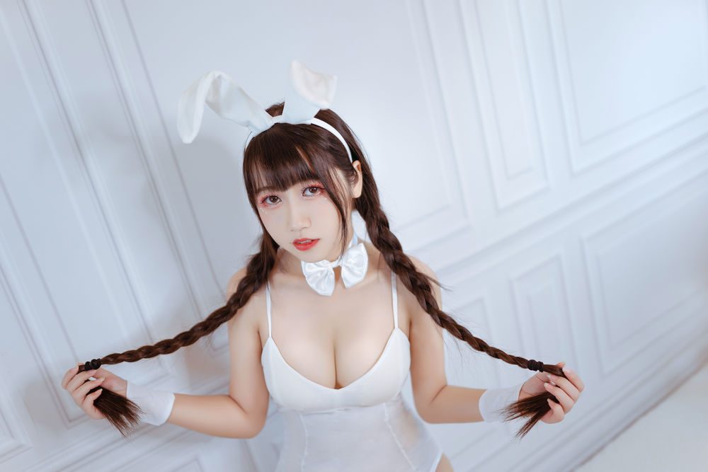 图片[2]-No.002-白色兔女郎 [28P]