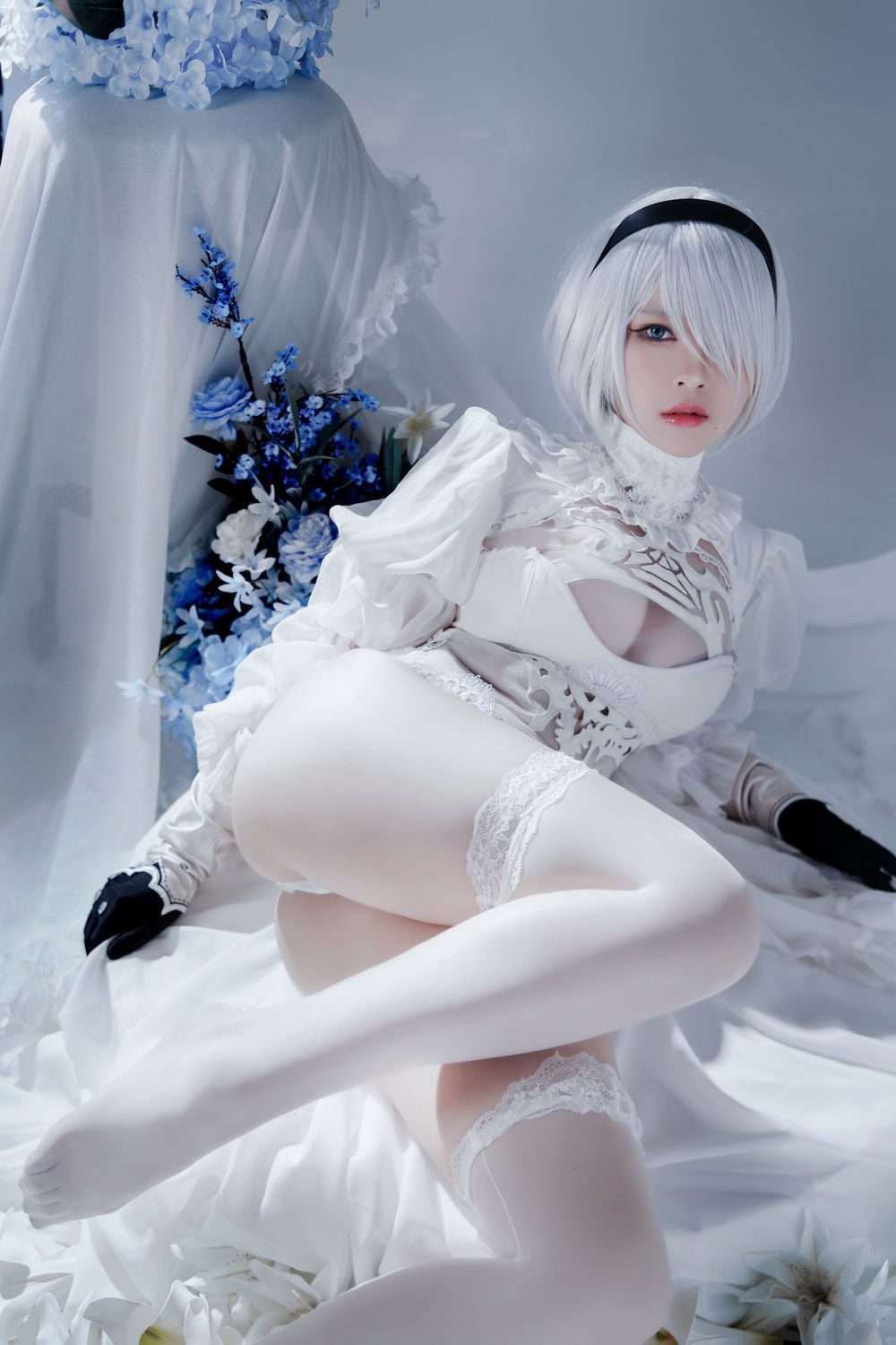 图片[3]-No.030-Automataヨルハ二号B型 白いドレス [51P]