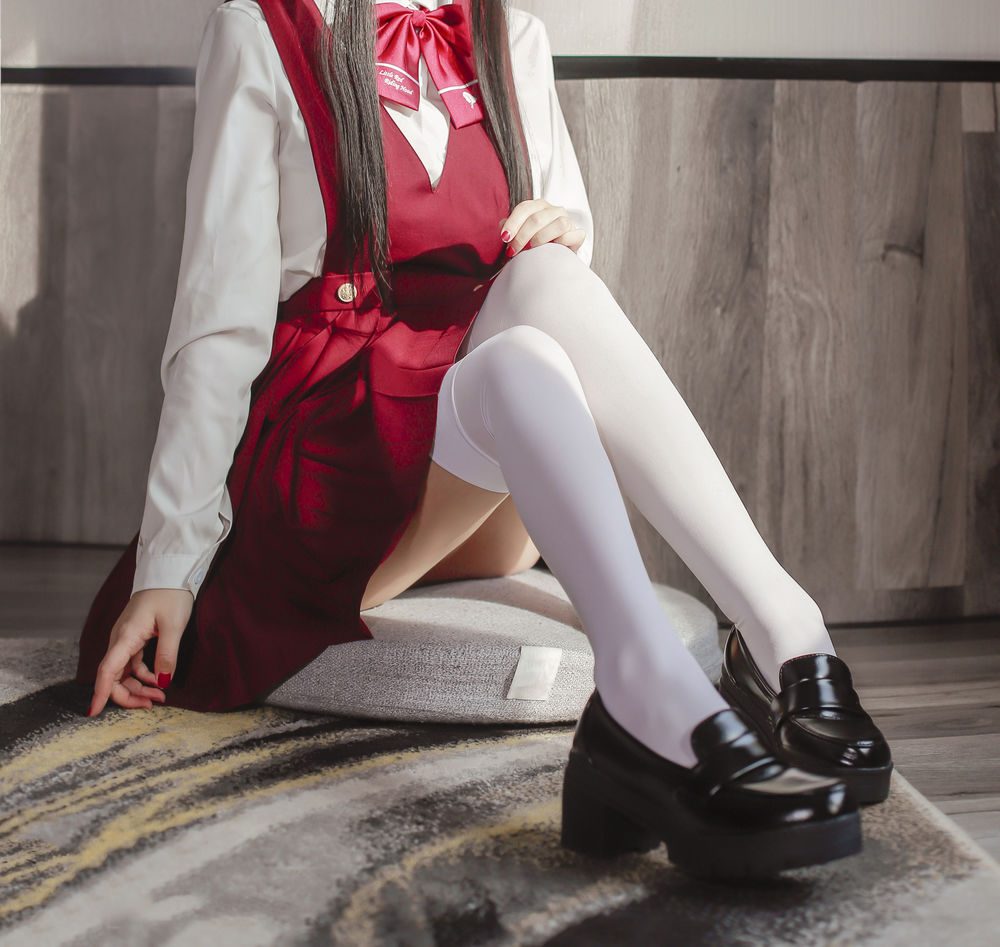 图片[3]-No.037-JK少女红裙 [28P]