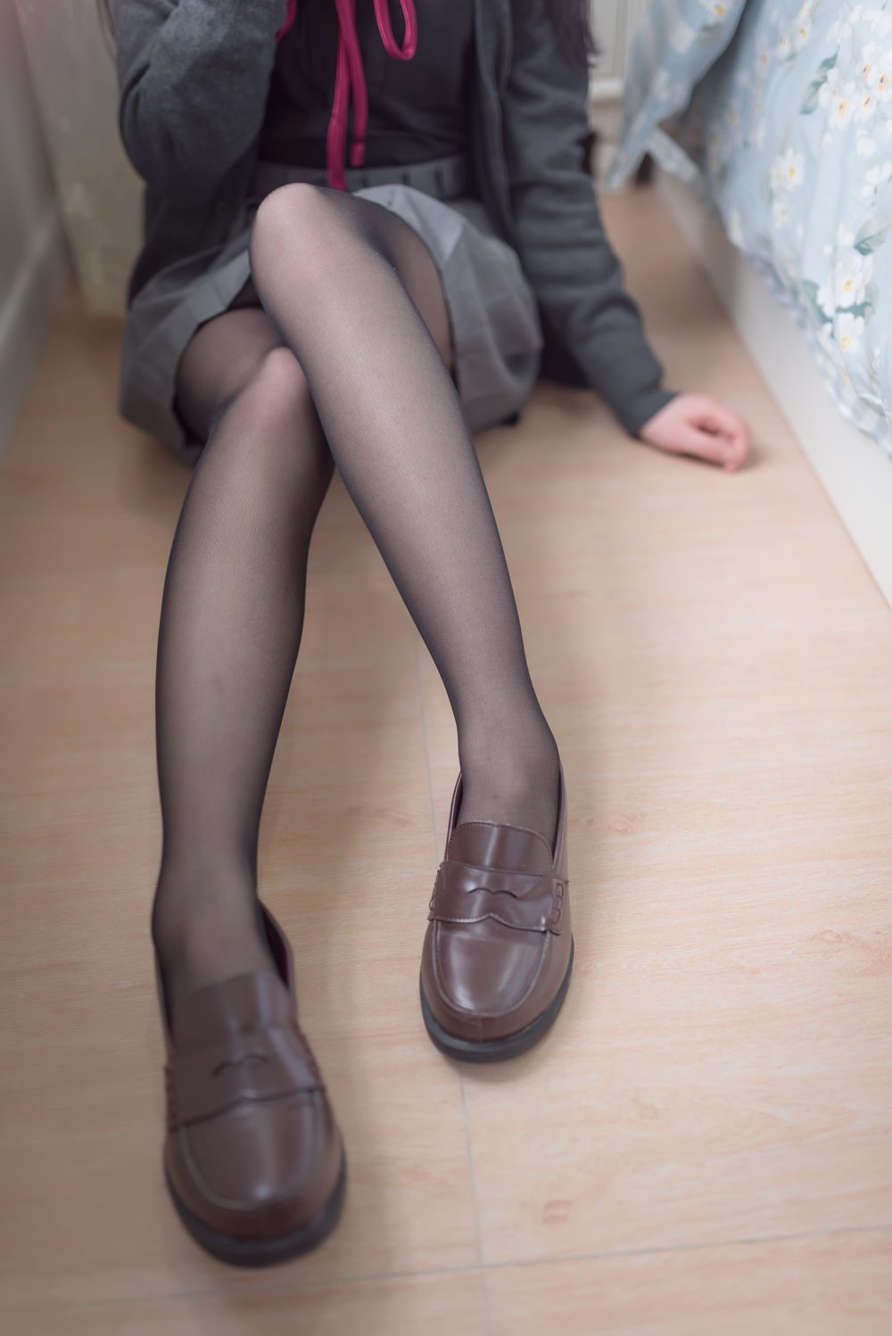 图片[3]-No.002-JK黑丝纯腿 [45P]