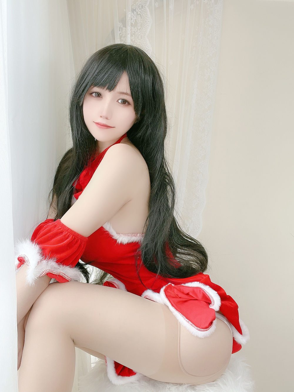 图片[3]-No.016-红色圣诞礼物裙 [23P]