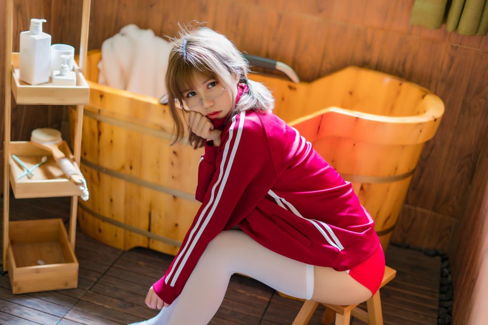 图片[2]-No.004-红色体操服 [48P]