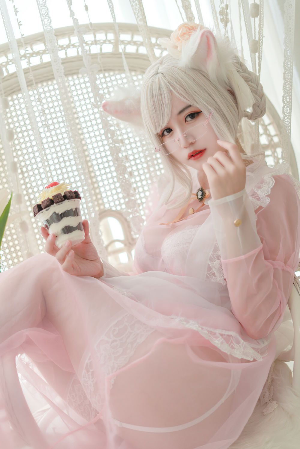 图片[2]-No.007-透明女仆粉色 [24P]