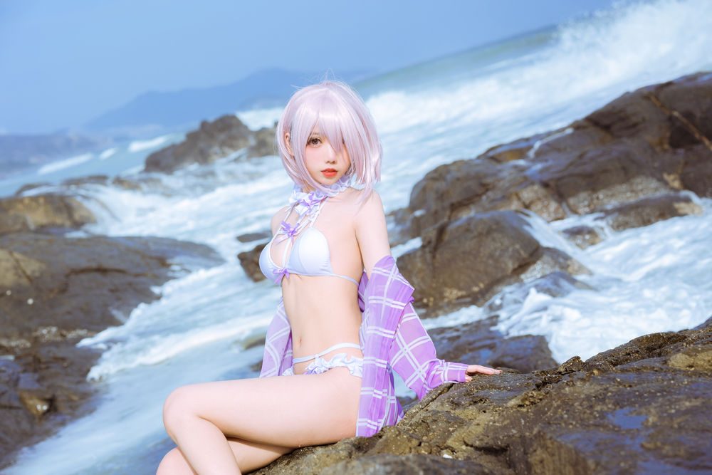 图片[3]-No.018-海边玛修 [35P]