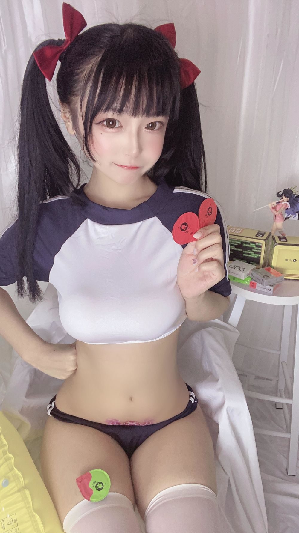 图片[2]-No.001-蓝色吊带体操服 [39P 1V]