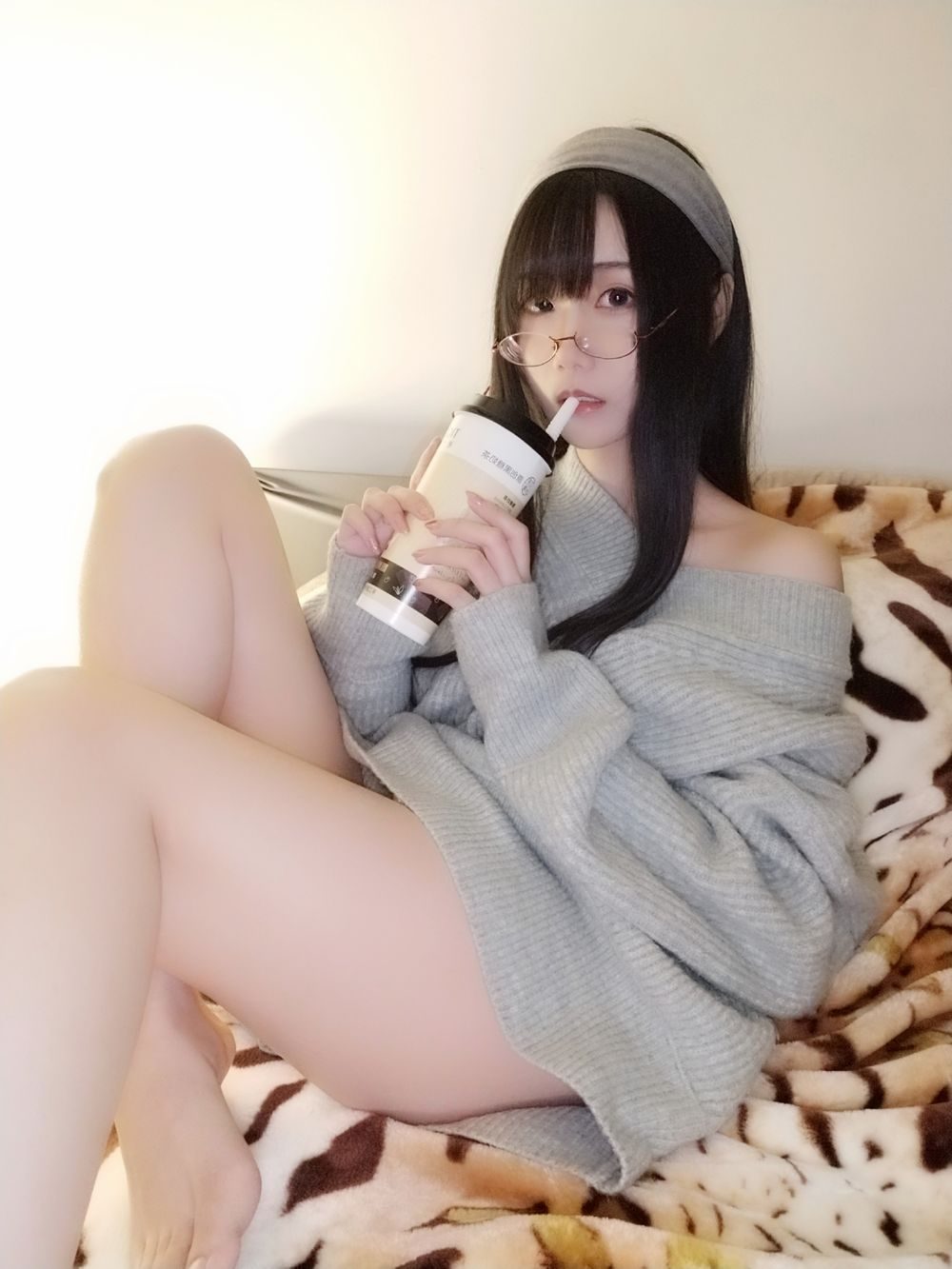 图片[3]-No.014-奶茶小姐 [11P]