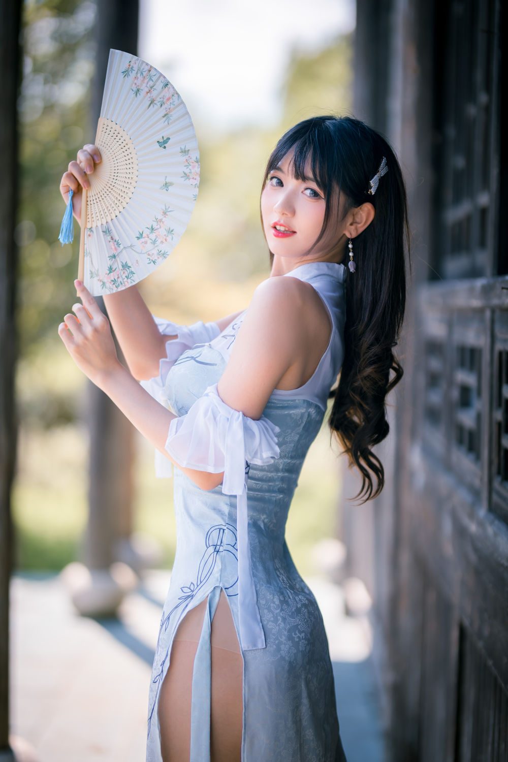 图片[3]-No.009-蓝色旗袍 [24P]