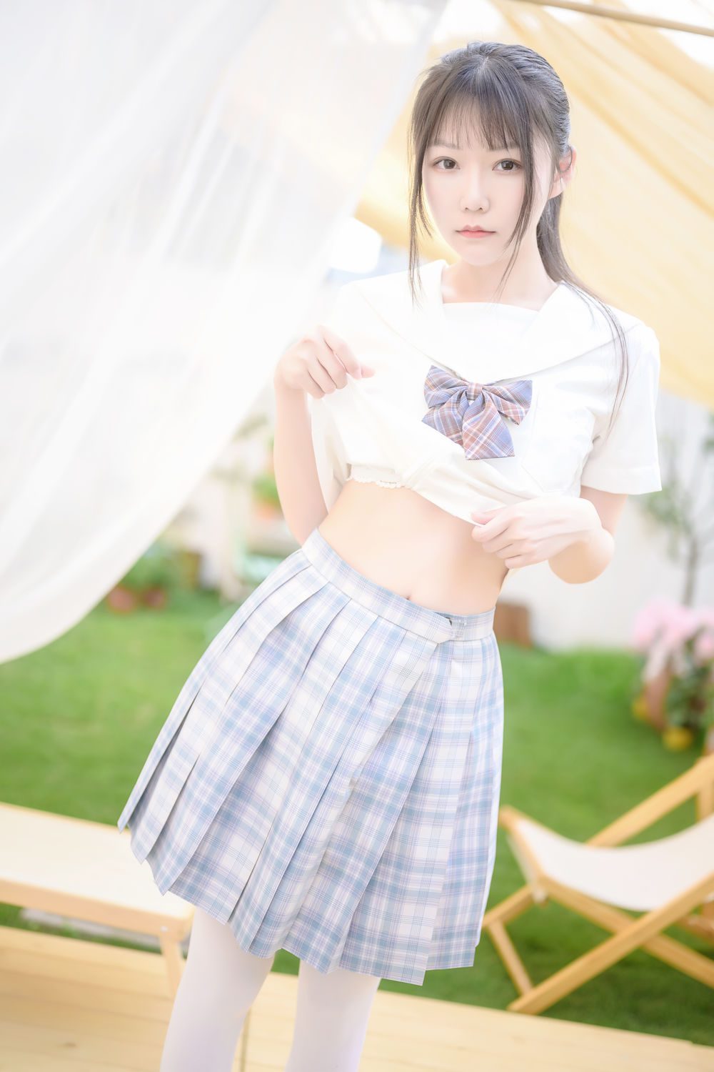 图片[3]-No.009-阳光庭院制服 [50P]