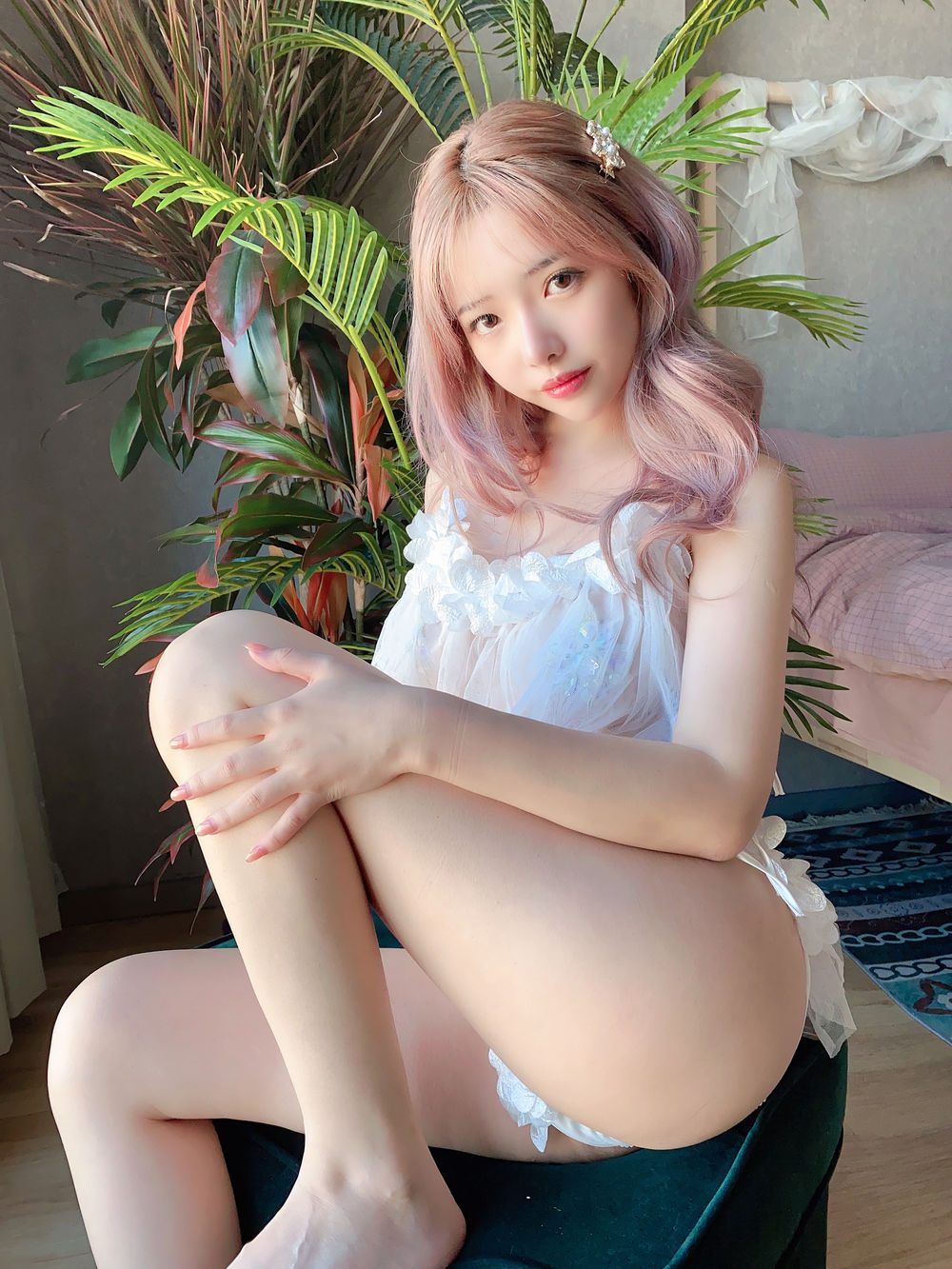 图片[2]-No.030-6月自拍礼包 – 纯白花朵 [29P]