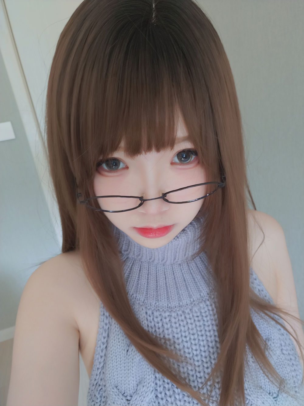 图片[3]-No.020-自撮りVol.23 黑丝漏背毛衣 [155P 19V]